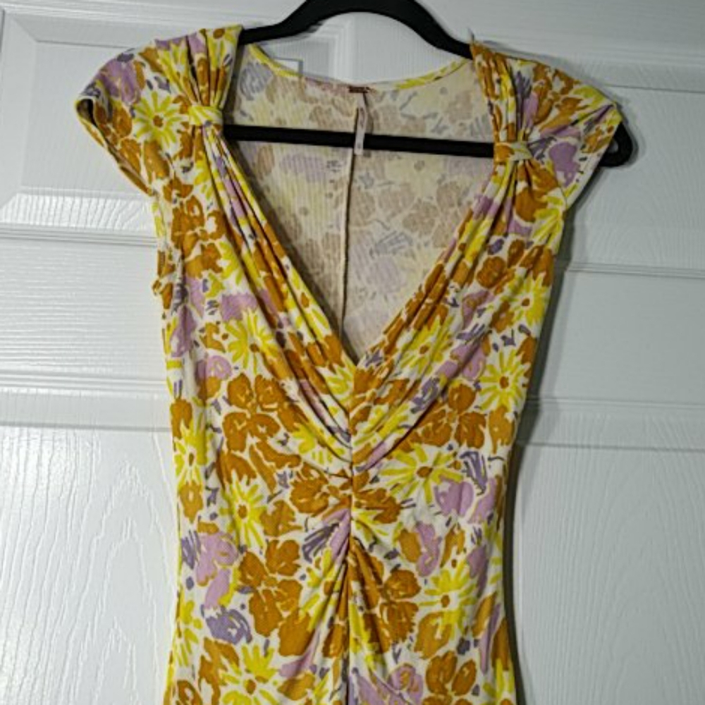 Cute Stretch Free People Dress - Worn Once!